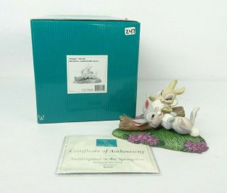 Disney Wdcc 1217960 Thumper & Miss Bunny Twitterpated In The Springtime W/coa