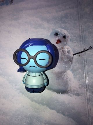 Dorbz Sadness Blue Figure From Inside Out Movie