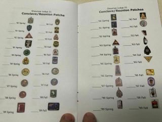 A Listing of Shawnee Lodge Reunion / Conclave Emblems thru 2007 3