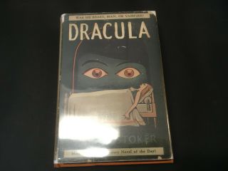 Dracula Bram Stoker Vintage Book C.  1930