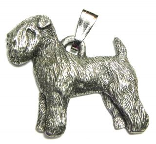 Wheaten Terrier Pendant Dog Harris Fine Pewter Made In Usa Jewelry
