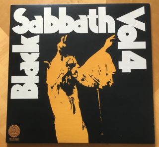 Black Sabbath Vol 4 Vertigo Swirl Uk Lp 1st Press 1/1115 2/1115 Pecko Porky