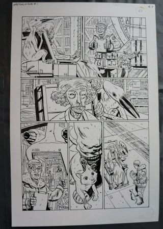 Bprd King Of Fear 1 Page 9 - Art By Guy Davis (b.  P.  R.  D.  Hellboy)