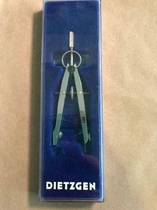 Vintage Dietzgen 4 1/2” Bow Pencil Satellite S - 739 - B Drafting Compass