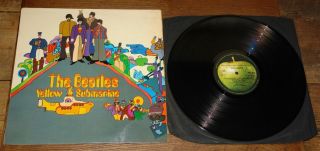 The Beatles Yellow Submarine Uk Apple Mono Lp Very 1st Press