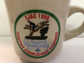 Boy Scouts - Sjac 1999 Scouting Steeplechase Camporee Coffee Tea Cup Mug