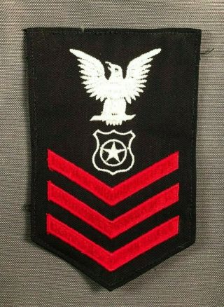 Us Navy Master At Arms 1st Class Rate Patch 871t