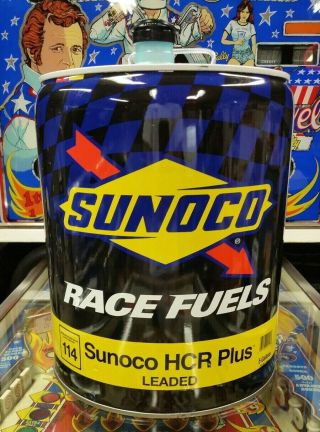 Sunoco 5 Gallon Racing Fuel Gas /oil Can Nascar Nhra 114 Plus Can