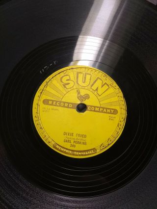 Carl Perkins 78 Dixie Fried/ I 