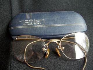 Vintage Artcraft Eyeglasses Mc 1/10 12 Kgf