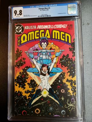 The Omega Men 3 Cgc Graded 9.  8 1983 Dc Comics First Lobo