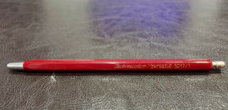 Vintage Red L&c Hardtmuth Koh - I - Noor Versatil Technicolor 5217 Drafting Pencil