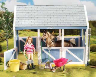 Breyer Classics 61074 Stable Cleaning Set (horse/barn/figure Separately)
