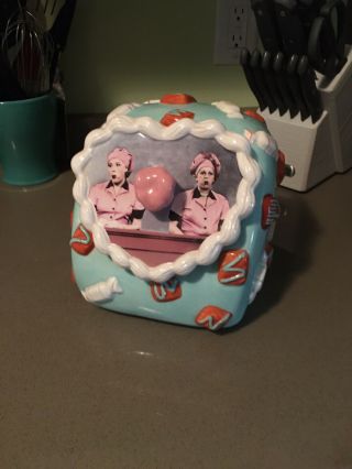 Vandor I Love Lucy Chocolate Factory Cookie Jar
