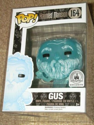 Funko Pop Haunted Mansion Gus Hitchhiking Ghost Disney Correct Box Nib 164