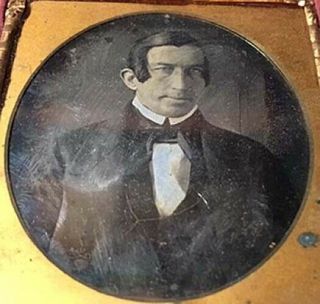 Sixth Plate Early Daguerrotype Of Very Well Dressed Man With Unusual Hair Style