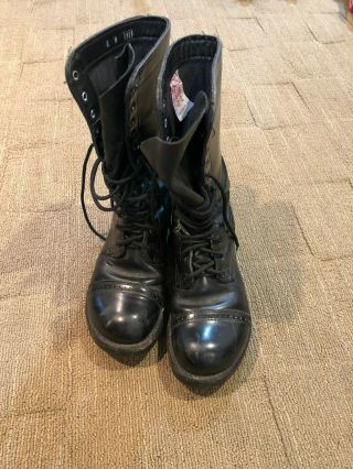 Men’s Black Corcoran Jump Boots Size: 8m