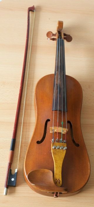 Very Old Labelled Vintage Small Violin " W&a.  Jacot " Fiddle 小提琴 ヴァイオリン Geige