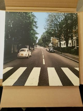 The Beatles Abbey Road Reparked Edition Vw Lp Sleeve.  The Beetles