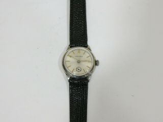 Vintage Rare Longines Sterling Silver Case Ladies Watch
