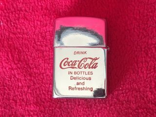Vintage Coca Cola Cigarette Lighter Old Stock Coke