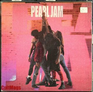 Pearl Jam - Ten 1991 12 " Lp Epic ‎z 47857 1994 Release 1st Us Pressing Rare Ex,