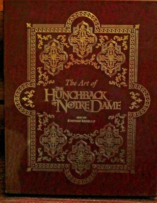 Disney The Art Of The Hunchback Of Notre Dame Signed Collector 
