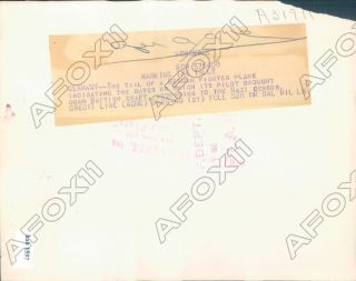 1940 World War II German Fighter Tail Tally Marks For Downed Planes Press Photo 2