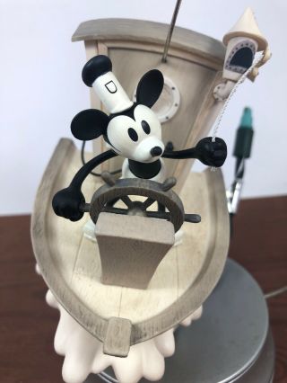 Mib Hallmark Sound & Motion Mickey Mouse Ornament Steamboat Willie Q2