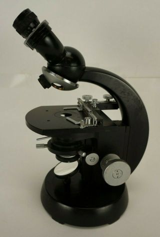 Vintage Carl Zeiss Winkel Binocular Microscope 2
