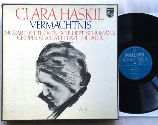 The Art Of Clara Haskil - Vermächtnis - Philips - 9 Lp Box - Nm