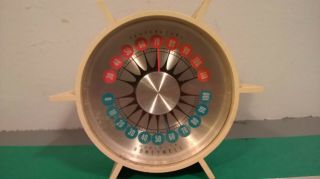 Vintage Honeywell Desktop Temperature And Humidity Gauge Barometer