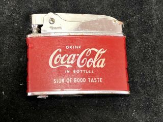 Vintage Coca Cola Cigarette Lighter Himalaya Japan Coke