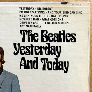 THE BEATLES YESTERDAY AND TODAY US ORIG ' 66 MONO 2ND STATE BUTCHER COVER 3
