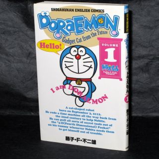 Doraemon Gadget Cat From The Future 1 Bilingual Japan Manga Comic In English