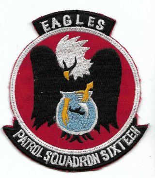 Usn Theatre Made Vp - 16 Eagles Squadron Patch