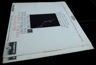 Beethoven: Symphony No.  9 - George Szell Columbia SAX 2512 / 2513 ED1 2LP 3