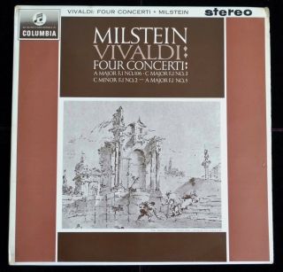 Vivaldi: Four Concerti - Nathan Milstein Columbia SAX 2518 ED1 LP 2