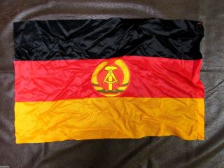 East German Flag Vintage 1970 