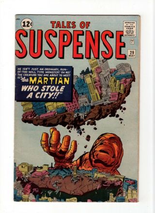 Tales Of Suspense 29 F/vf 7.  0 Marvel Atlas Comic Pre - Hero Horror 12c