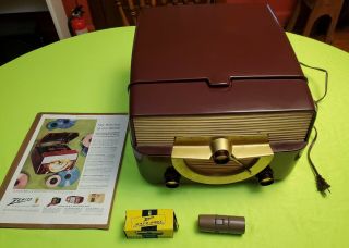 Zenith Cobra Matic Radio Record Player 1953 Vintage & Playable With 45 Spindle
