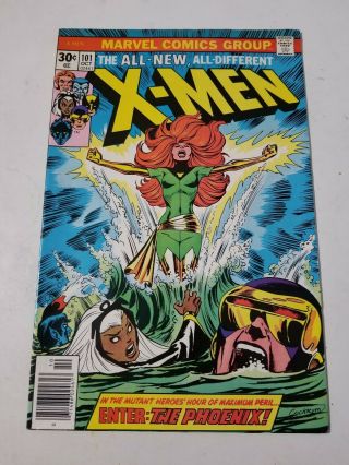 Marvel Comics The Uncanny X - Men 101 (marvel Comics,  Oct 1976) 1st App.  Phoenix