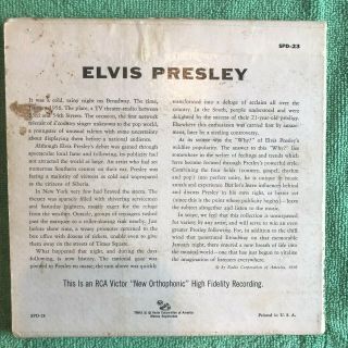 Elvis Presley | SPD - 23 Promo Only Holy Grail | 1956 3 45rpm EP Set | 3