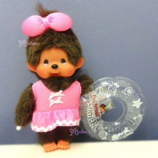 Monchhichi S Size Plush Mcc Beach Side Story Swim Suits Girl With Floaty