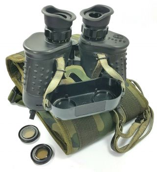 Military Binoculars 7x45 Rangefnder Polish Army Warsaw Pzo Zeiss Sight Periscope