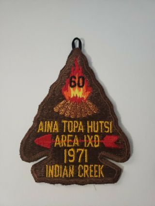 Boy Scout 1971 Region 9 D Oa Conclave Aina Topa Hitsi 60 Lodge Host