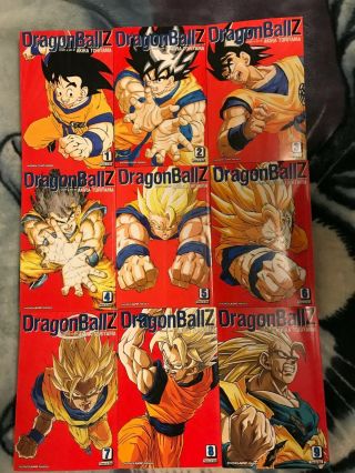 Dragon Ball And Dragonball Z Vizbig Manga Set 1 - 5,  1 - 9 Complete