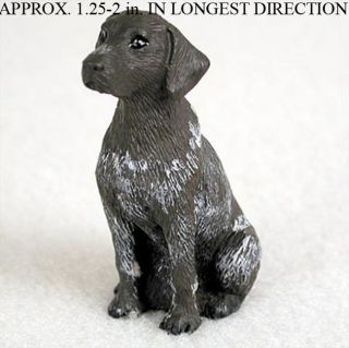 German Shorthaired Pointer Mini Hand Painted Figurine