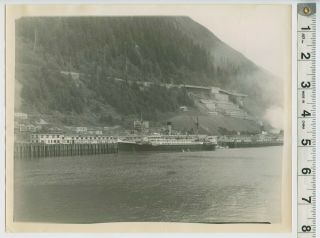 Juneau,  AK - SS MOUNT MCKINLEY & ALASKA STEAMSHIP CO & MINE - 8x10 REAL PHOTO 3