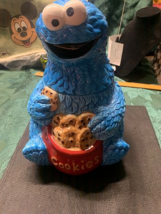 Cookie Monster Sesame Street Cookie Jar 2004 Mrs Field’s